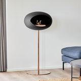Le Feu Steel High Dome <br>Black