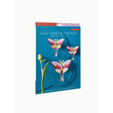 Lilac Comet Butterflies Wall Art, Set of 3, flat-pack packaging