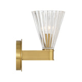 Lotus 5.5'' Luxe Gold Sconce by Crystorama