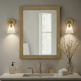 Lotus 5.5'' Luxe Gold Sconce by Crystorama