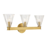 Lotus 23.5'' Luxe Gold Bathroom Vanity by Crystorama