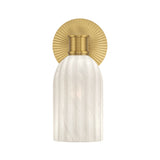 Lotus 5'' Luxe Gold Sconce by Crystorama