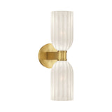 Lotus 5'' Luxe Gold Sconce by Crystorama