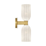 Lotus 5'' Luxe Gold Sconce by Crystorama