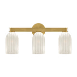 Lotus 22.75'' Luxe Gold Bathroom Vanity by Crystorama