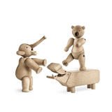 Kay Bojesen Liliput Set, Oak, 3 Pcs. By Kay Bojesen