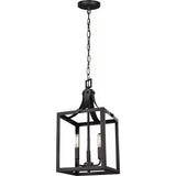 Labette Outdoor Wall Lantern — 19.75 Inch, Black