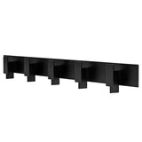 Lager Coat Rack Black By Ferm Living - Side View