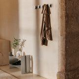 Lager Shoe Rack Aluminium By Ferm Living - Lifestyle View