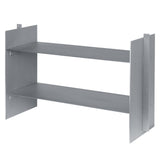 Lager Shoe Rack Aluminium By Ferm Living - Side View