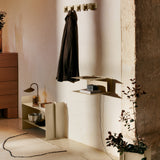 Lager Shoe Rack Cashmere By Ferm Living - Lifestyle View1