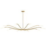 Lajos Chandelier Large Hand Rubbed Antique Brass By Visual Comfort Main View 1