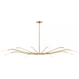 Lajos Chandelier Large Hand Rubbed Antique Brass By Visual Comfort Main View 2