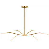 Lajos Chandelier Small Hand Rubbed Antique Brass By Visual Comfort Main View 1