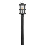 Lakehouse Medium Post Mount Lantern - Black - by Hinkley