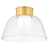 Lakeside Flush Mount Small Aged Brass By Hudson Valley