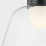 Lakeside Flush Mount Small Distressed Bronze By Hudson Valley - Detailed View