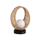 Lanai Portable Table Lamp Small By Kuzco Side View