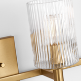 Lando Vanity Light Large Satin Brass By Generation Lighting Detailed View