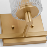 Lando Vanity Light Large Satin Brass By Generation Lighting Detailed View