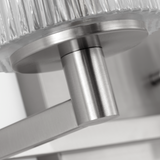 Lando Vanity Light Medium Brushed Steel By Generation Lighting Detailed Vew1