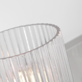 Lando Vanity Light Medium Brushed Steel By Generation Lighting Detailed View