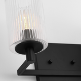 Lando Vanity Light Medium Midnight Black By Generation Lighting Detailed View