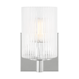 Lando Vanity Light Small Chrome By Generation Lighting Front View