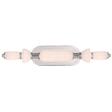 Landsdowne Vanity Light 22 Inch Nickel By Eurofase