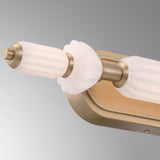 Landsdowne Vanity Light 39 Inch Gold By Eurofase Lifestyle View