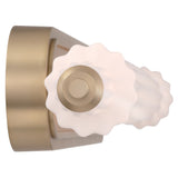 Landsdowne Vanity Light 39 Inch Gold By Eurofase Side View 1