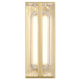 Langferd LED Outdoor Wall Sconce 12 Inch Gold By Eurofase