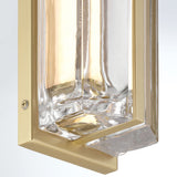 Langferd LED Outdoor Wall Sconce 16 Inch Gold By Eurofase - Detailed View