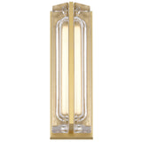 Langferd LED Outdoor Wall Sconce 16 Inch Gold By Eurofase - Front View