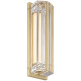 Langferd LED Outdoor Wall Sconce 16 Inch Gold By Eurofase - Side View