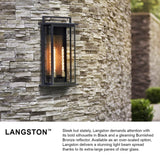 Langston Wall Mount Lantern