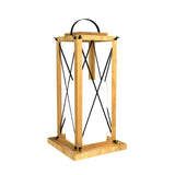 Lantern 3011 Floor Lamp Louro Freijo by Accord
