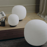 Lantern Globe Table Lamp Small By New Works Lifestyle View 2