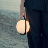 Lantern Portable Table Lamp By New Works - Lifestyle View7