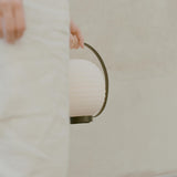 Lantern Portable Table Lamp By New Works - Lifestyle View9