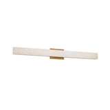 Lanza Vanity Light Modern Forms, Size: Large, Finish: Aged Brass, , | Casa Di Luce Lighting