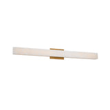 Lanza Vanity Light Modern Forms, Size: Large, Finish: Aged Brass, , | Casa Di Luce Lighting