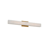 Lanza Vanity Light Modern Forms, Size: Medium, Finish: Aged Brass, , | Casa Di Luce Lighting