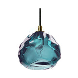 Large Happy Pendant Steel Blue By Siemon Salazar