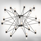 Lassell Chandelier Dark Bronze 3 Tiers By Visual Comfort Modern Detailed View 1