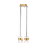 Lassell Chandelier Natural Brass 6 Lights By Visual Comfort Modern