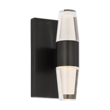 Lassell Wall Sconce Dark_Bronze Small With Light By Visual Comfort Modern