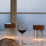 Last Order Fluted Outdoor Table Lamp By Flos - Lifestyle View3