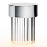 Last Order Fluted Outdoor Table Lamp Polished Inox By Flos