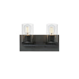 Lateral Bath Vanity Light Black by Maxim Lighting